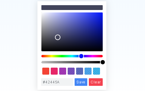 Creating a monolith color picker using pickr.js