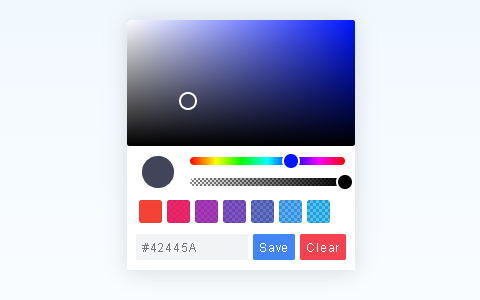 Creating a nano color picker using pickr.js
