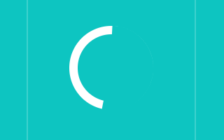 create a circle loading spinner animated in pure css