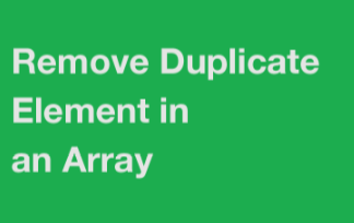 Remove Duplicate Elements from an Array in PHP