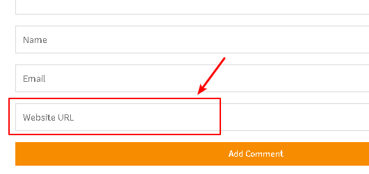 wordpress add comments without website url field