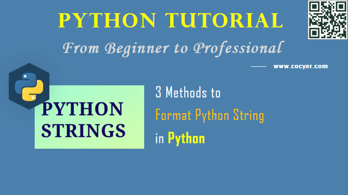 3 Methods to Format Python String