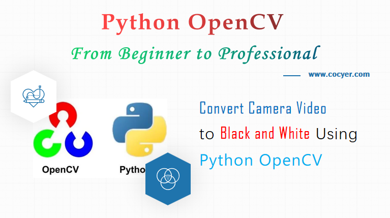 Best Practice to Convert Camera Video to Black and White in Python OpenCV