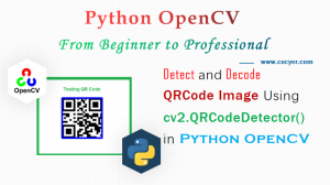Detect and Decode a QRCode Image Using cv2.QRCodeDetector() in Python ...