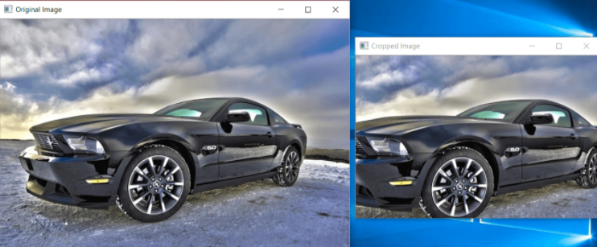 Crop an Image Tutorial and Example in Python OpenCV