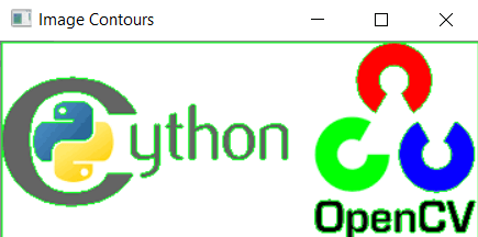Get Image Contour Using cv2.findContours() in Python OpenCV