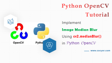 Implement Image Median Blur Using cv2.medianBlur() in Python OpenCV