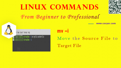 Linux mv -i Command - Move the Source File to Target File for Beginners