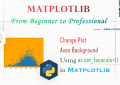 Matplotlib - Change Plot Axes Background Using ax.set_facecolor() for Beginners