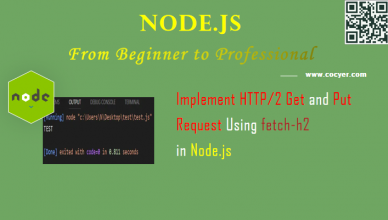 Node.js: Implement HTTP/2 Get and Put Request Using fetch-h2 Package