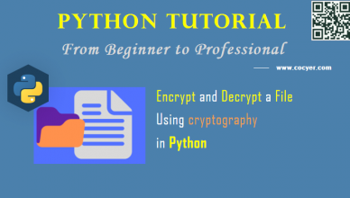 Python: Encrypt and Decrypt File Using cryptography