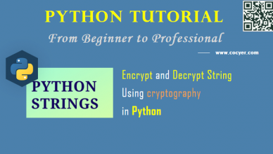 Python - Encrypt and Decrypt String Using cryptography