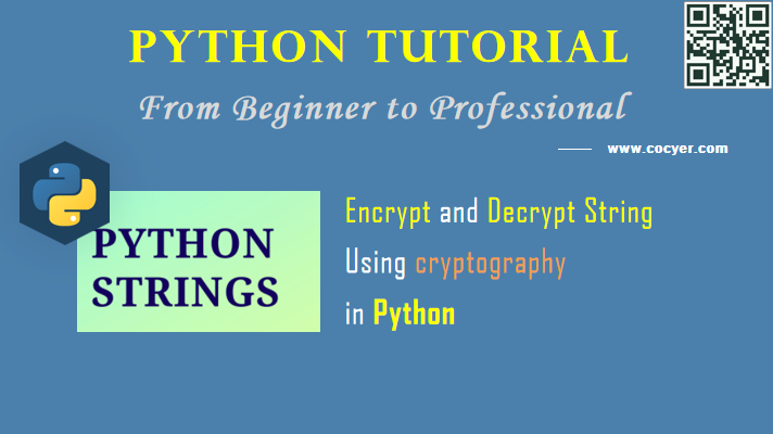 Python - Encrypt and Decrypt String Using cryptography