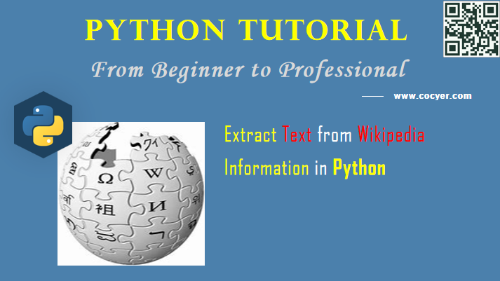 Python: Extract Text from Wikipedia