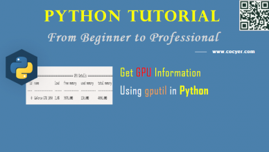 Python - Get GPU Information Using gputil for Beginners