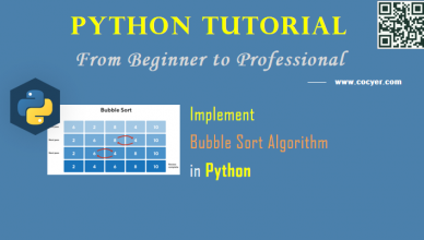 Python - Implement Bubble Sort Algorithm - A Step Guide