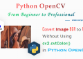 Python OpenCV - Convert Image BGR and RGB Without cv2.cvtColor()