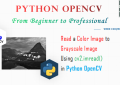 Python OpenCV: Read a Color Image to Grayscale Image Using cv2.imread()