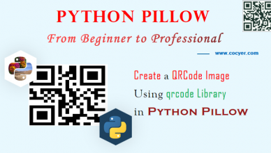 Python Pillow - Create a QRCode Image Using qrcode Library