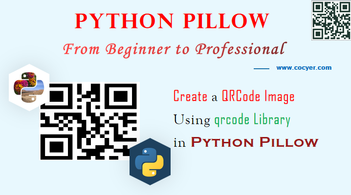 Python Pillow - Create a QRCode Image Using qrcode Library