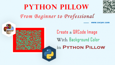 Python Pillow - Create a QRCode Image with Background Color - A Step Guide