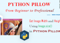 Python Pillow - Get Image Width and Height with Example