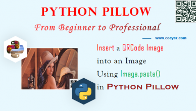 Python Pillow - Insert QRCode into an Image Using Image.paste() for Beginners