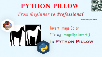 Python Pillow - Invert Image Color Using ImageOps.invert() for Beginners