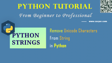 Python: Remove Unicode Characters From String