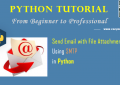 Python - Send Email with File Attachment Using SMTP