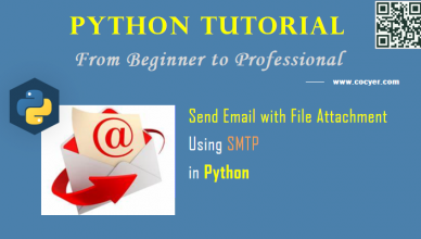 Python - Send Email with File Attachment Using SMTP