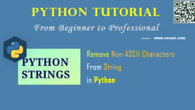 Python String: Remove Non-ASCII Characters From String