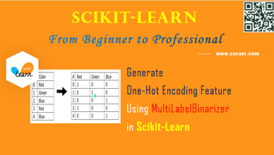 Scikit-Learn: Generate One-Hot Encoding Feature Using MultiLabelBinarizer
