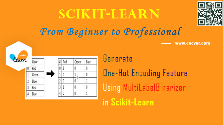 Scikit-Learn: Generate One-Hot Encoding Feature Using MultiLabelBinarizer