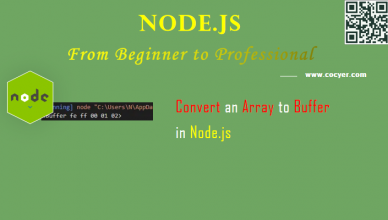 Node.js - Convert an Array to Buffer - A Step Guide