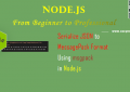Node.js: Serialize JSON to the MessagePack Format