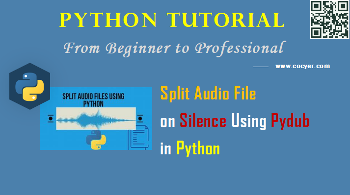 Python Audio Proccessing - Split Audio File on Silence Using Pydub