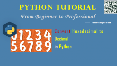 Python: Convert Hexadecimal to Decimal