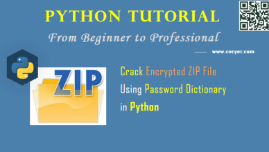 Python: Crack Encrypted ZIP File Using Password Dictionary