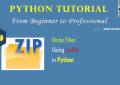 Python File Processing: Unzip Files - A Completed Guide