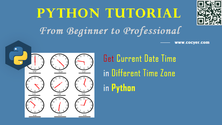 Python - Get Current Date Time in Different Time Zone