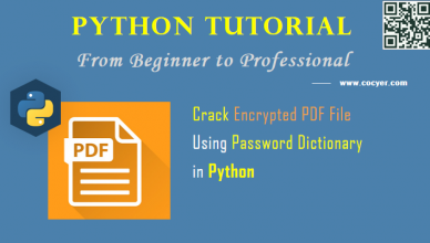 Python PDF Processing: Crack Encrypted PDF File Using Password Dictionary