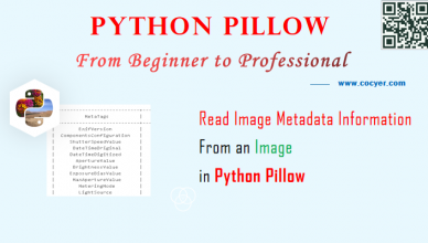 Python Pillow - Read Image Metadata Information From an Image - A Step Guide