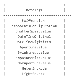 Python Pillow - Read Image Metadata Information From an Image